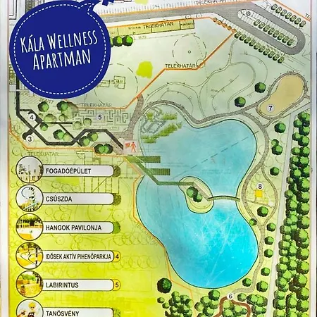 Hotel de apartamente Kala Wellness 4*